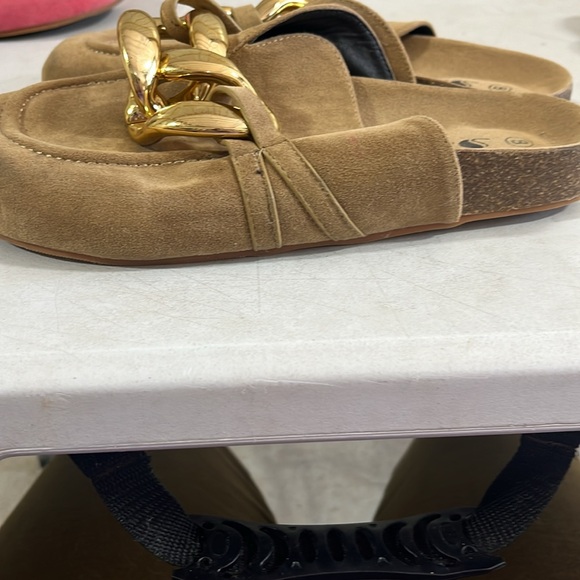 She In, size 8, tan and gold - Picture 2 of 3